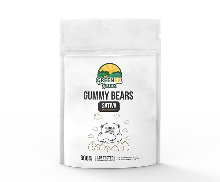 buy cannabis infused gummy bears sativa THC