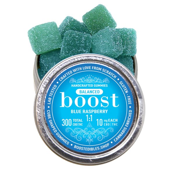 Boost 1:1 THC:CBD Gummies