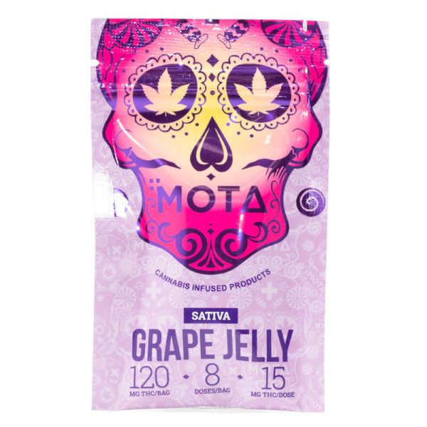 Mota Sativa Grape Jelly 120mg THC