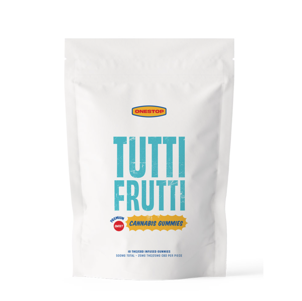 OneStop – Tutti Frutti 1-1 Gummies 500mg