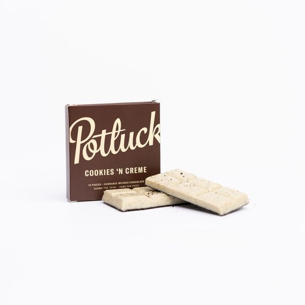 Potluck – Cookies ‘N Creme THC Chocolate 300mg