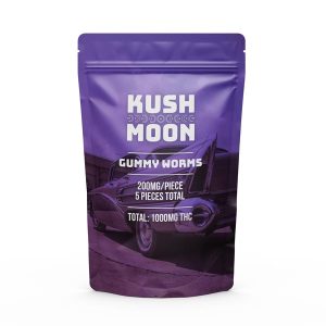 CBD gummy worms package