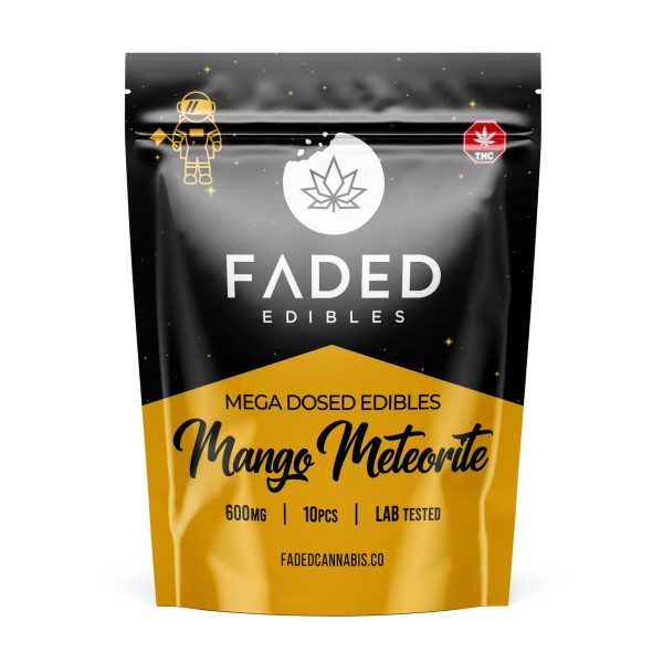 Faded Cannabis Co. Mango Meteorite Astronauts 600mg THC